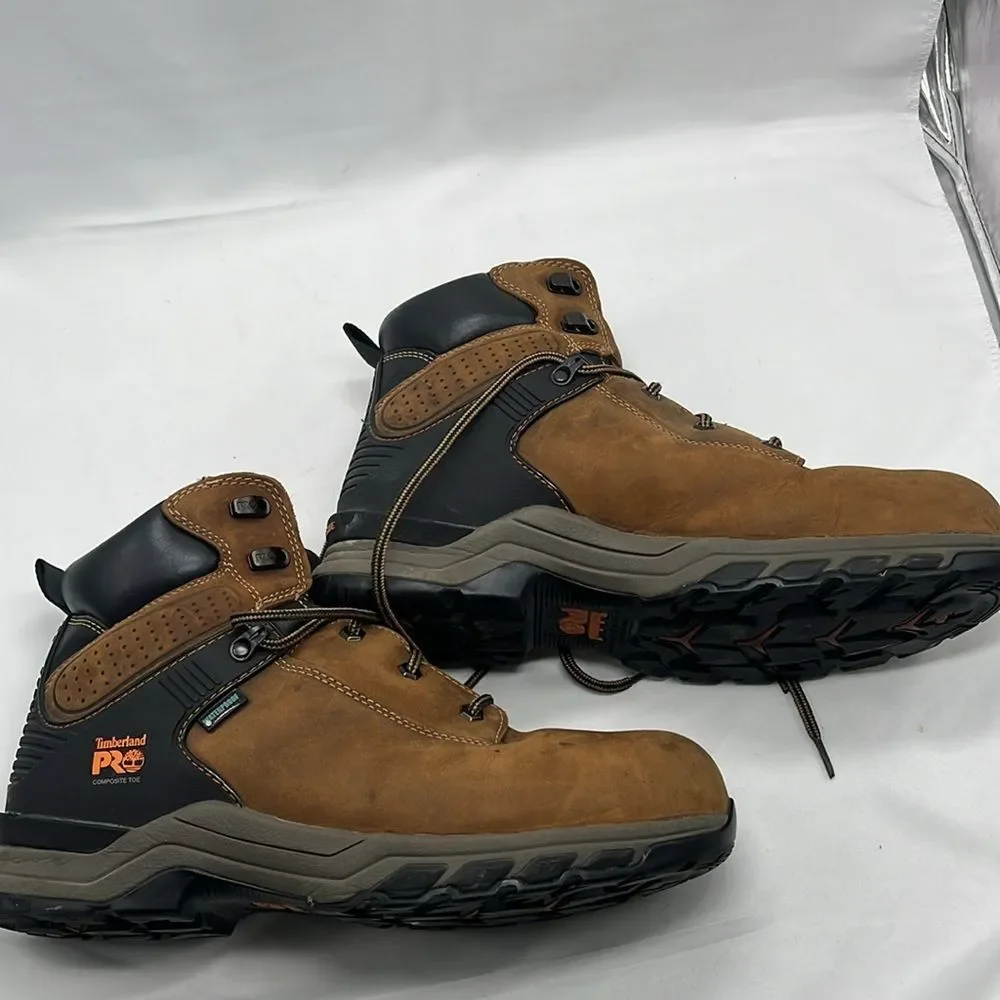 Men's Timberland Pro Hyperchange Composite Toe Waterproof Work Boot